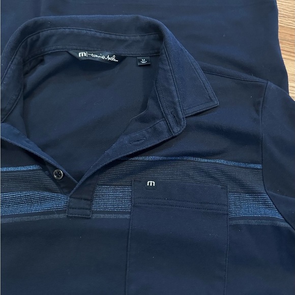 Travis Mathews Navy Blue Polo - Men’s Size Medium - Picture 5 of 9